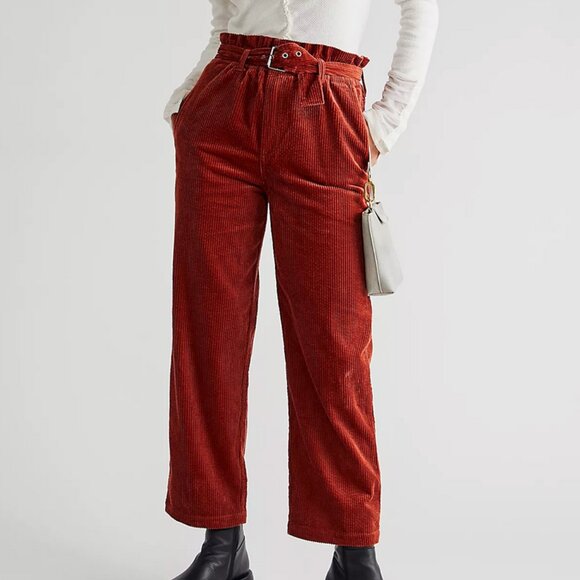 Blank NYC Keep It Up Chord Trousers, Free People - Picture 1 of 5